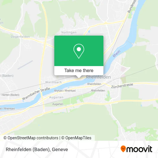 Rheinfelden (Baden) map