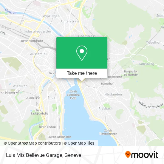 Luis Mis Bellevue Garage map