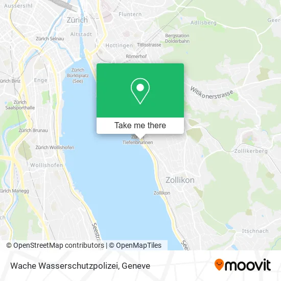 Wache Wasserschutzpolizei map