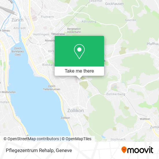 Pflegezentrum Rehalp map