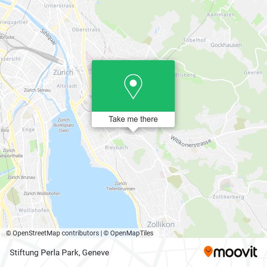 Stiftung Perla Park map