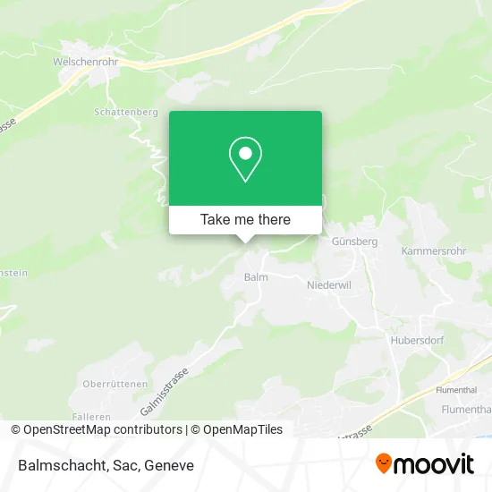 Balmschacht, Sac map