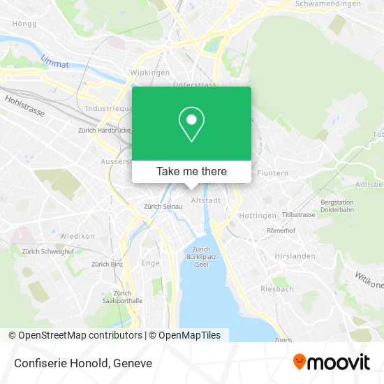 Confiserie Honold map