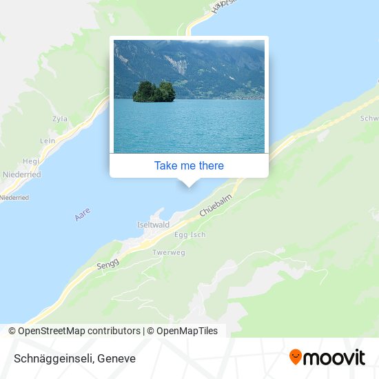 Schnäggeinseli map