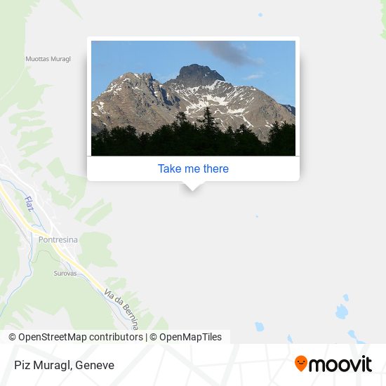 Piz Muragl map