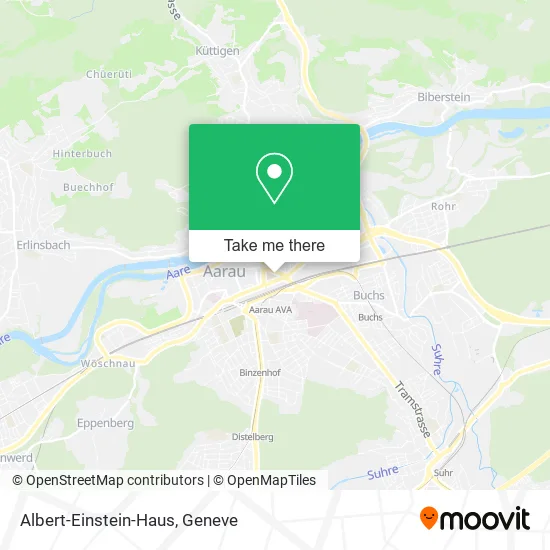 Albert-Einstein-Haus map
