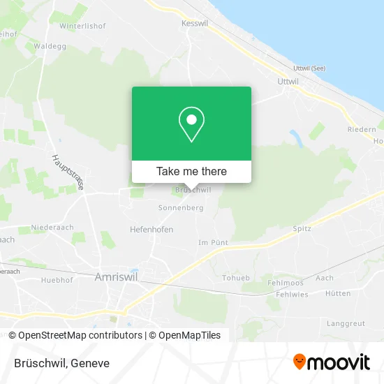 Brüschwil map