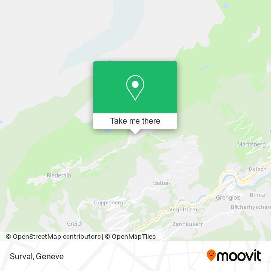Surval map