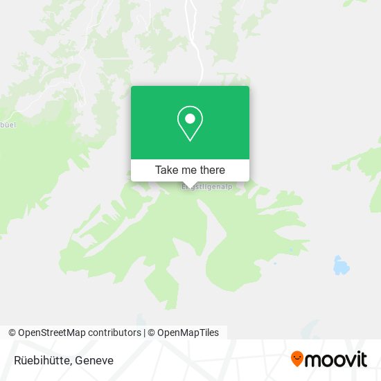 Rüebihütte map