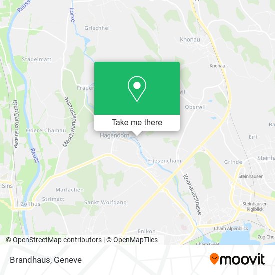 Brandhaus map