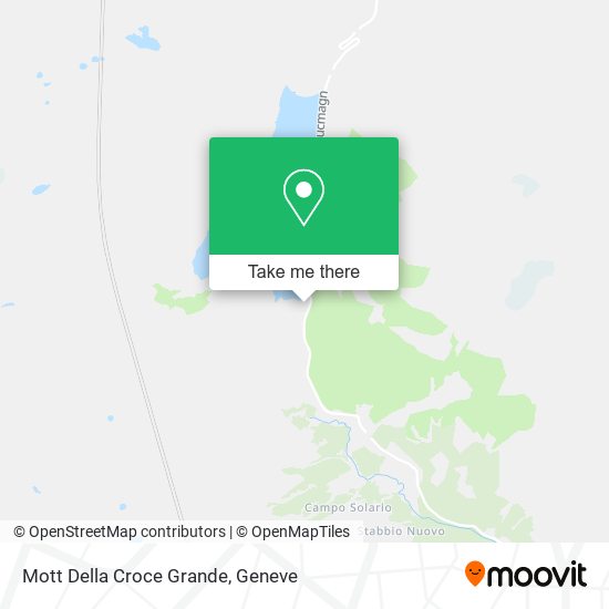 Mott Della Croce Grande map