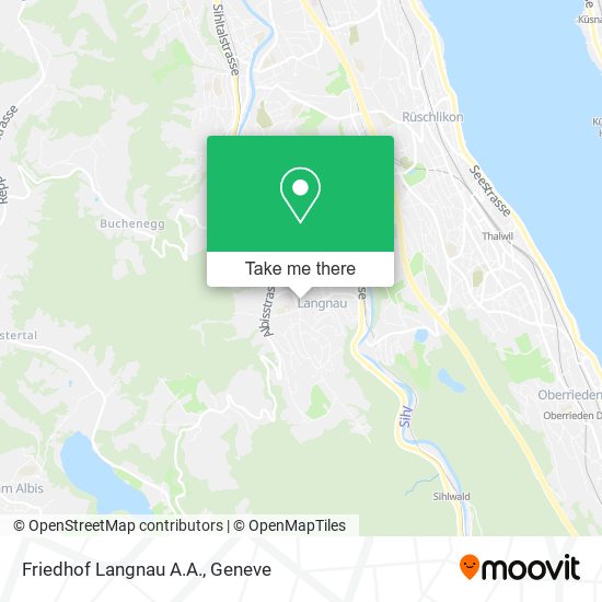 Friedhof Langnau A.A. map