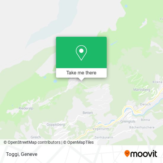 Toggi map