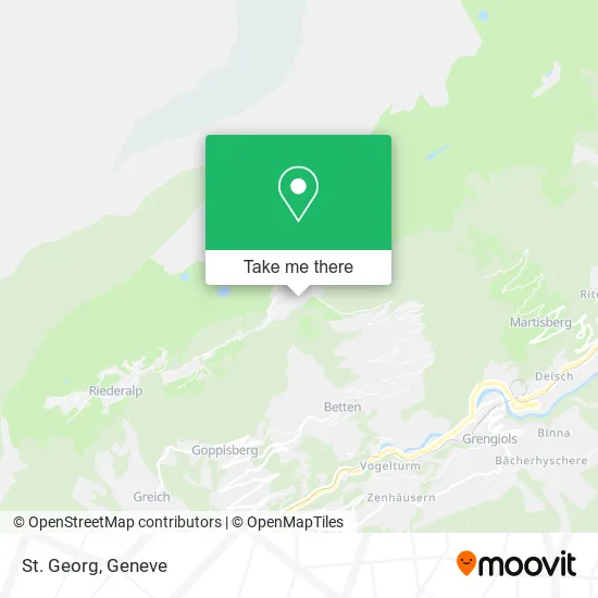 St. Georg map
