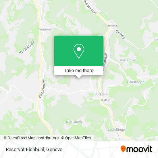 Reservat Eichbühl map