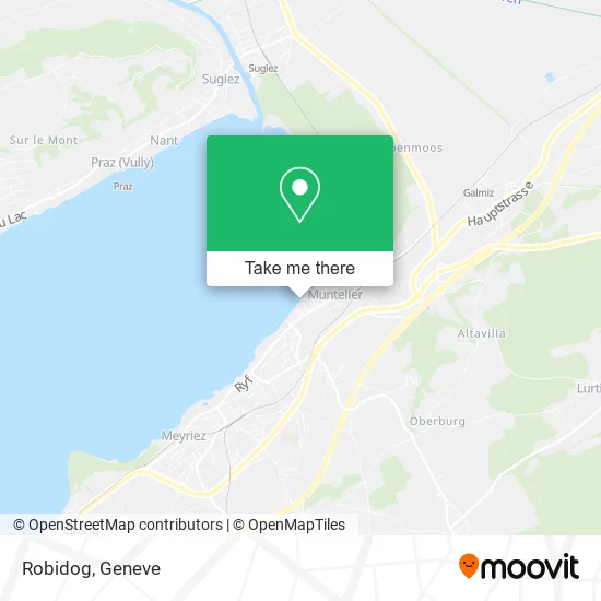 Robidog map
