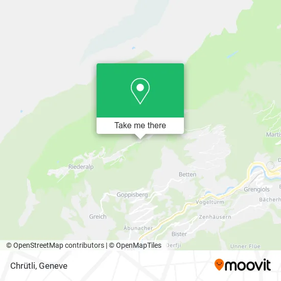 Chrütli map