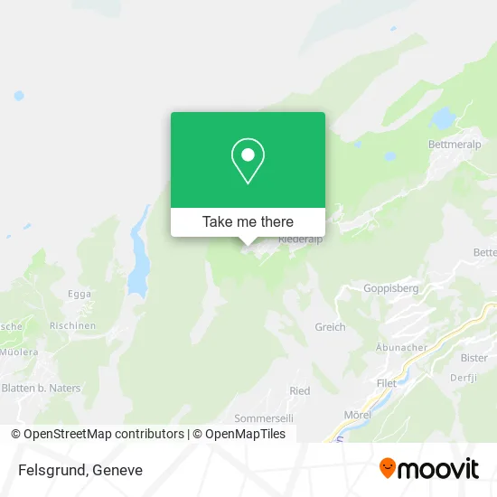 Felsgrund map
