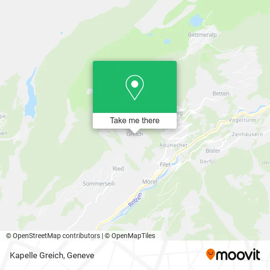 Kapelle Greich map