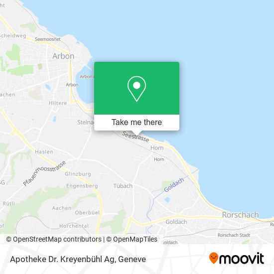 Apotheke Dr. Kreyenbühl Ag map