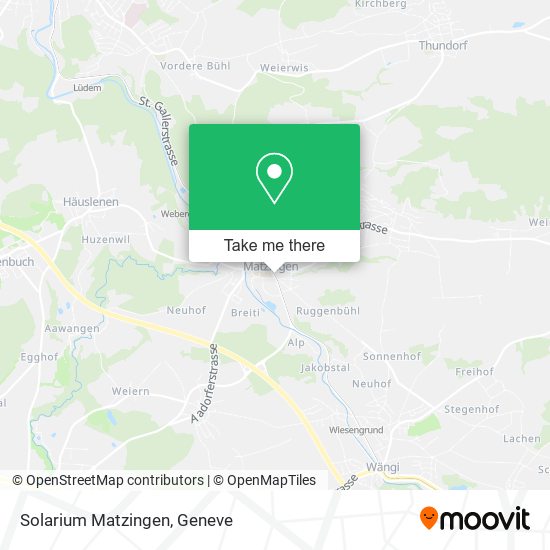 Solarium Matzingen map