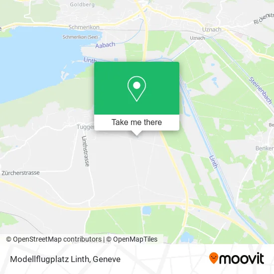 Modellflugplatz Linth map