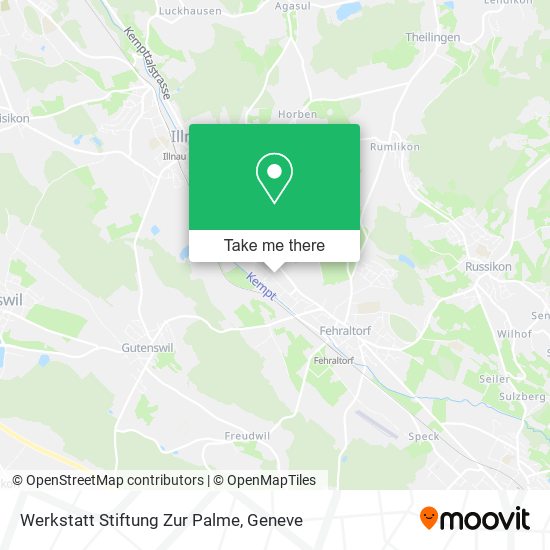 Werkstatt Stiftung Zur Palme map