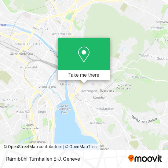 Rämibühl Turnhallen E-J map