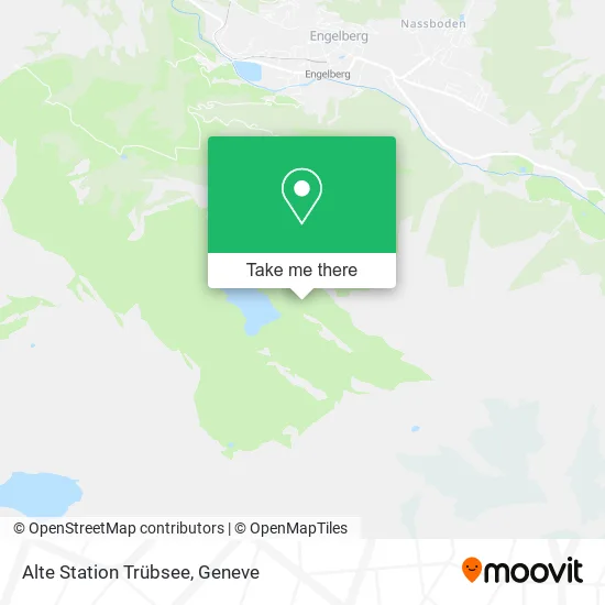 Alte Station Trübsee map