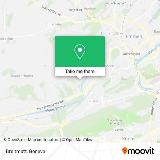 Breitmatt map