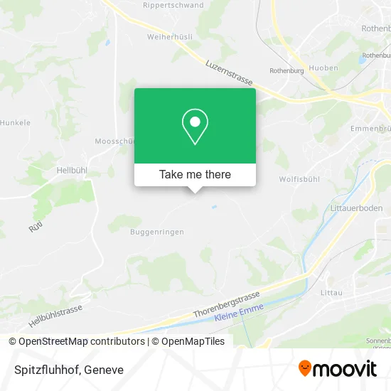 Spitzfluhhof map