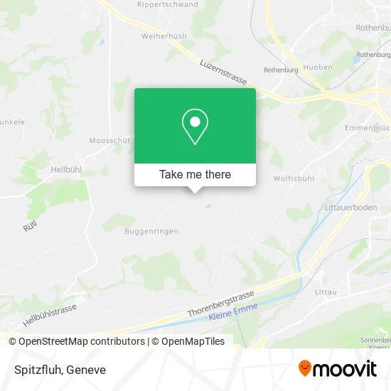 Spitzfluh map