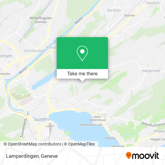 Lamperdingen map