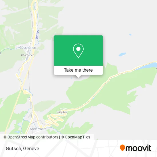 Gütsch map