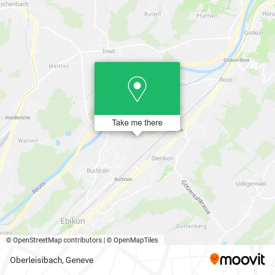 Oberleisibach map