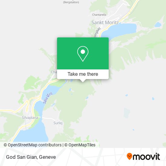 God San Gian map