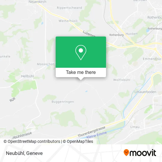 Neubühl map