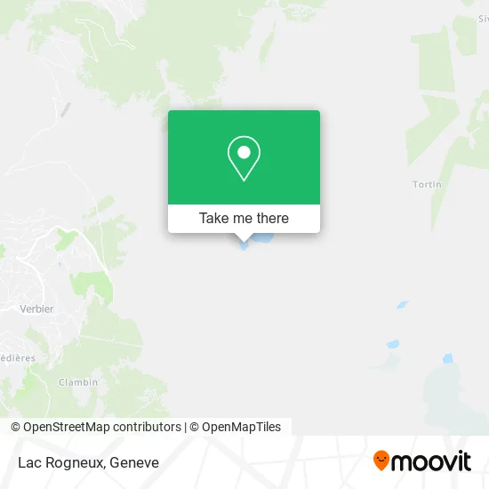 Lac Rogneux map