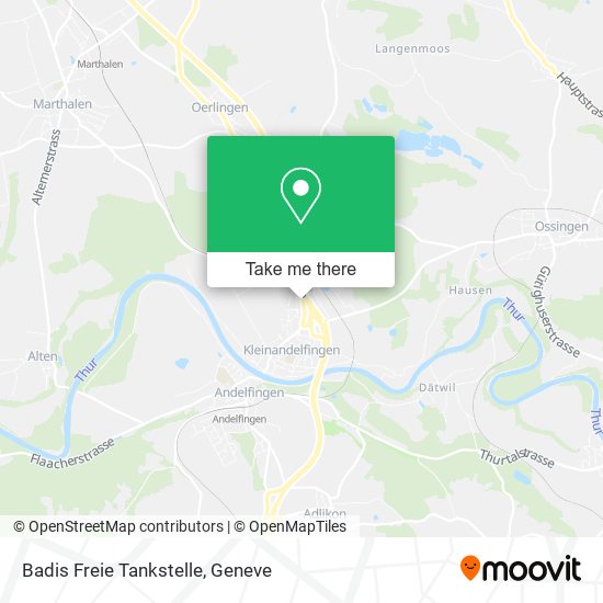 Badis Freie Tankstelle map