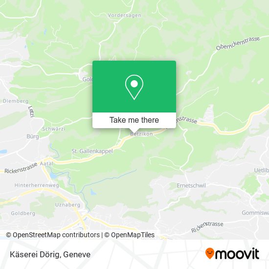 Käserei Dörig map