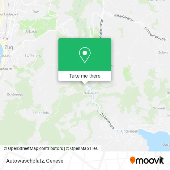 Autowaschplatz map