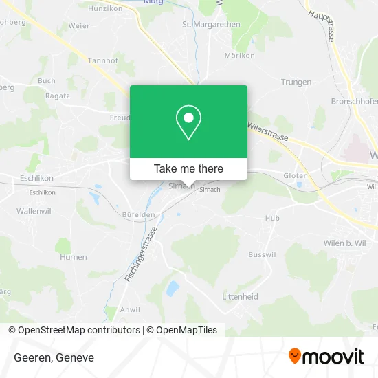 Geeren map