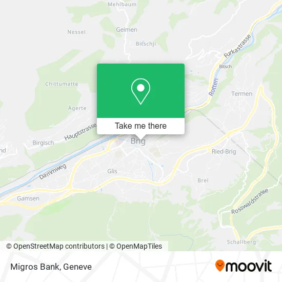 Migros Bank map