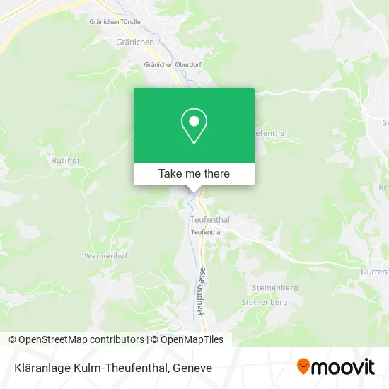 Kläranlage Kulm-Theufenthal map