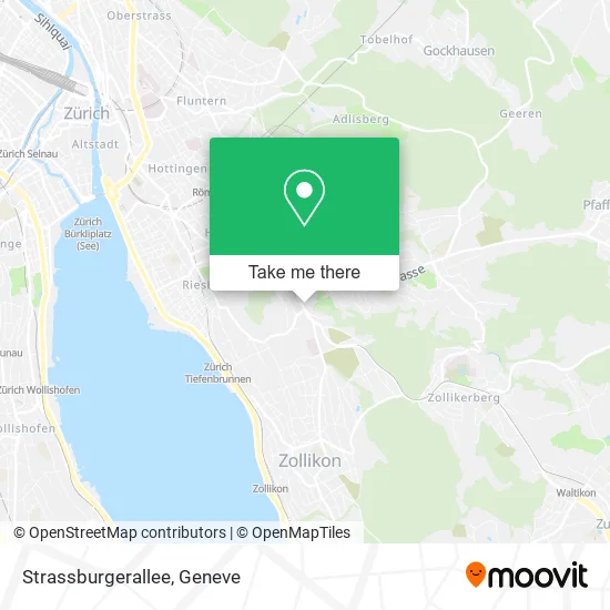 Strassburgerallee map