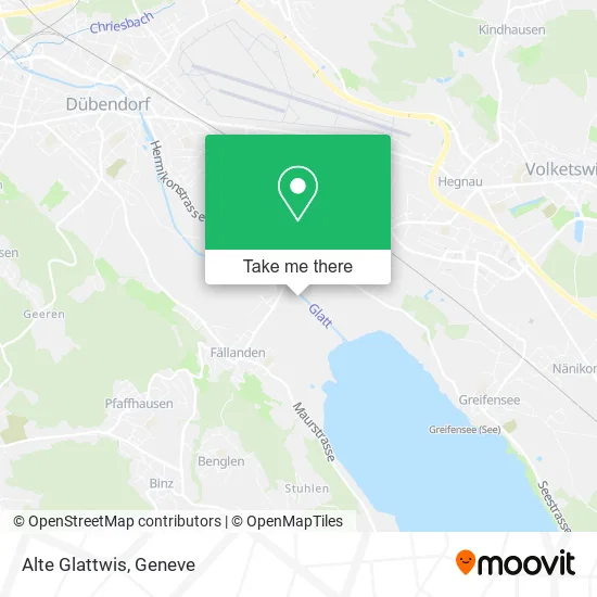 Alte Glattwis map