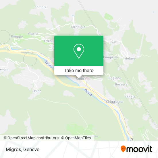 Migros map