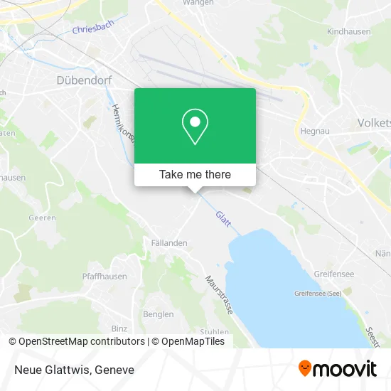 Neue Glattwis map