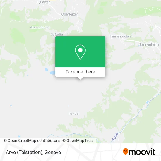 Arve (Talstation) map
