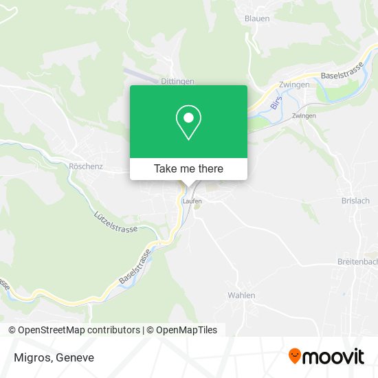 Migros map